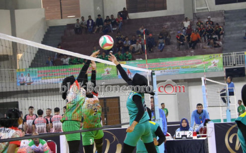 Menang, Voli Putri Bojonegoro Lolos ke Babak 16 Besar